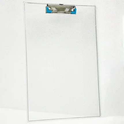 Transparent Unbreakable Clip Board