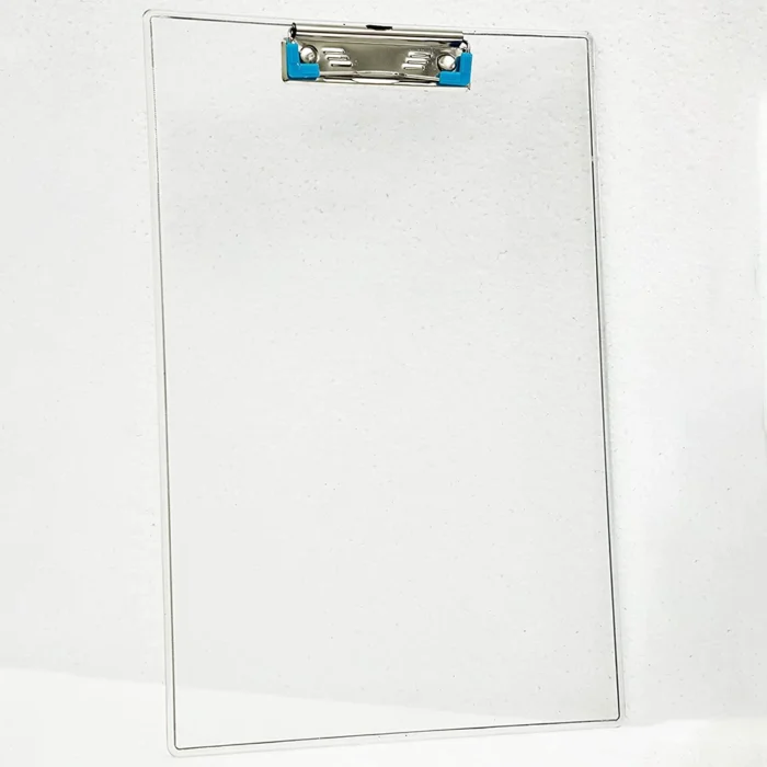 Transparent Unbreakable Clip Board