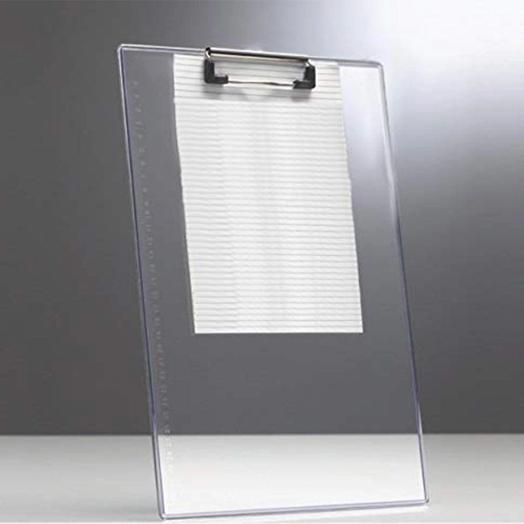 Transparent Unbreakable Clip Board_5 Transparent Unbreakable Clip Board