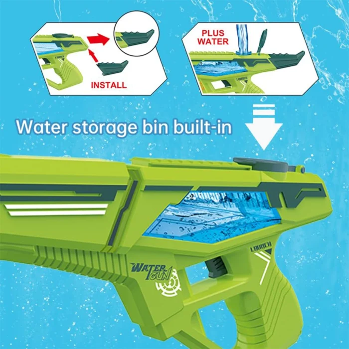 333 High-Pressure Holi Pichkari Electric Water Pistol