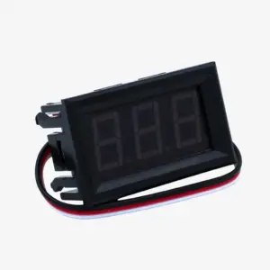 DC Voltmeter Panel Digital LED