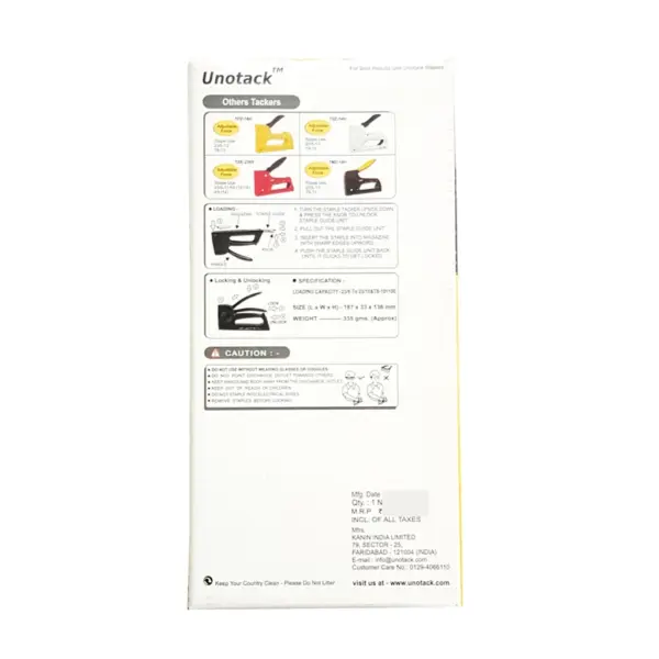 Kangaro Unotack Staple Tacker TP-10