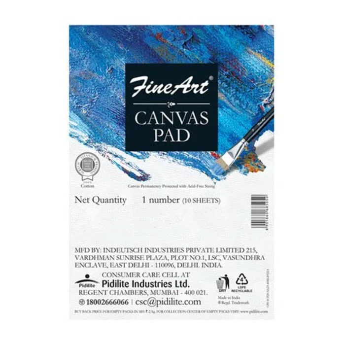 Pidilite Fevicryl Fine Art Canvas Pad
