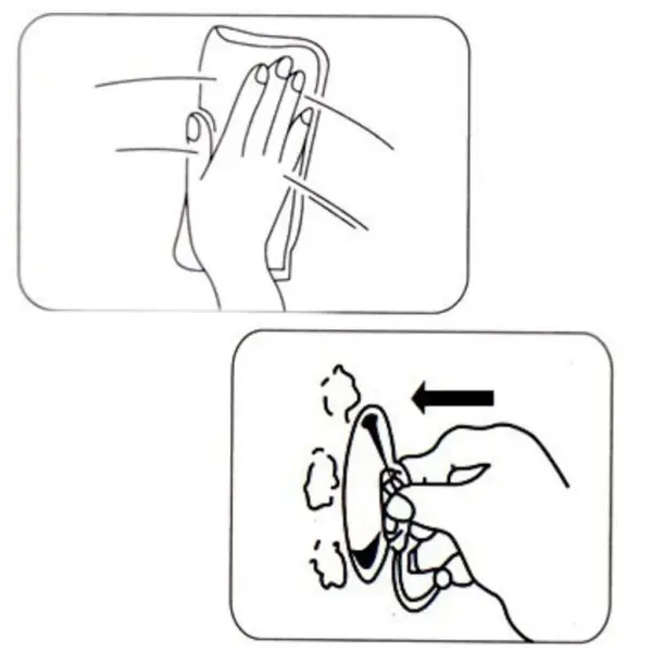 Round Plain Regular Vacuum Glass Kadi Hook