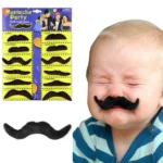 Self-Adhesive Fake Mustache Party Set
