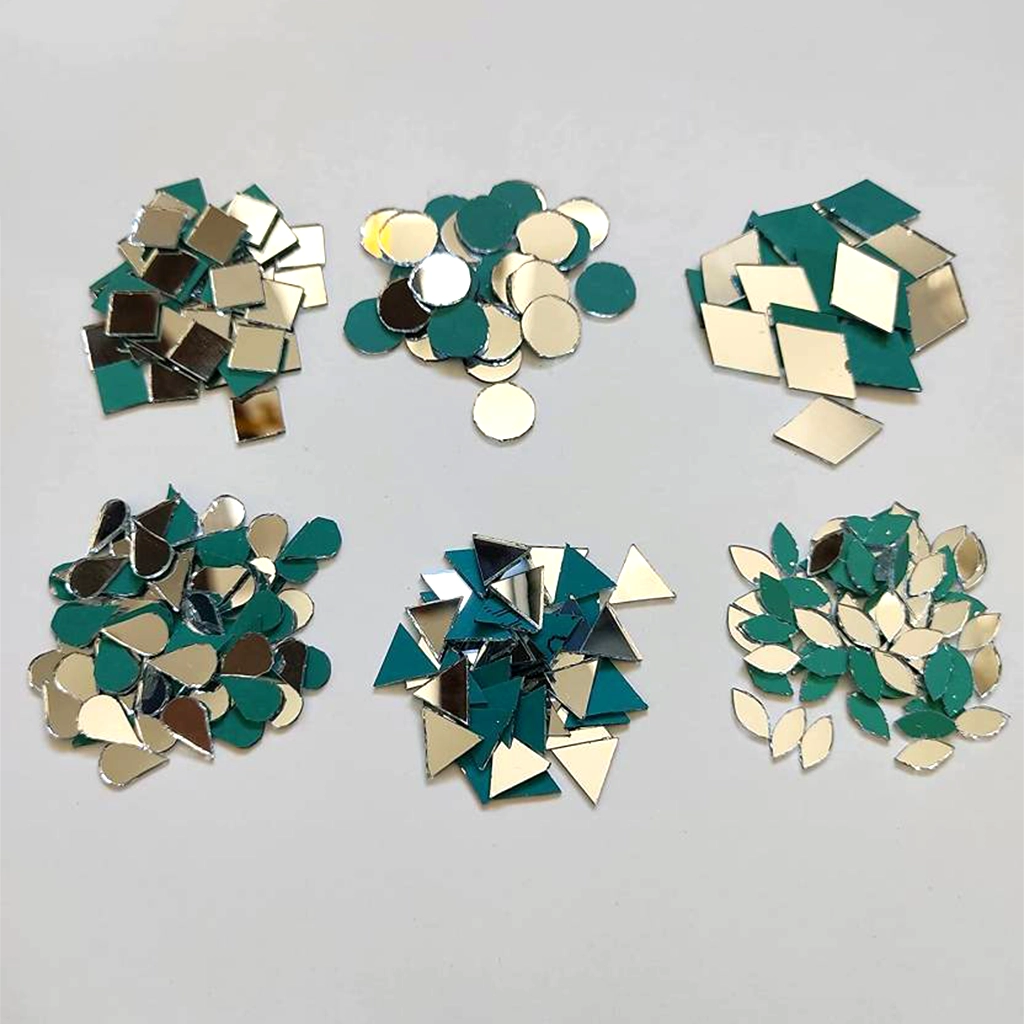 Art and Craft Glass Mirror Set