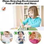 Magic Water Coloring Reusable Doodle Book & Magic Pen