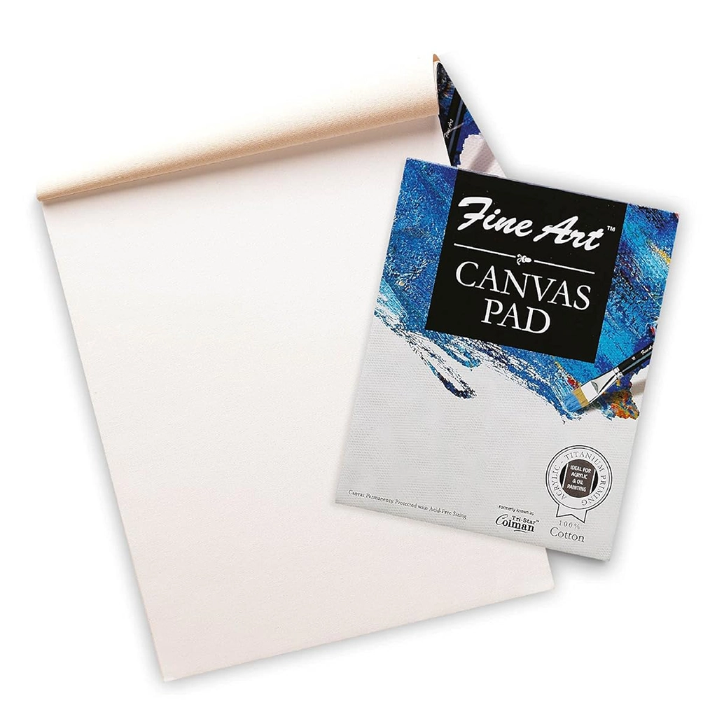 Pidilite Fevicryl Fine Art Canvas Pad_1 Pidilite Fevicryl Fine Art Canvas Pad