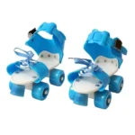 Plastic Multicolor Dry Skates with Front Brakes