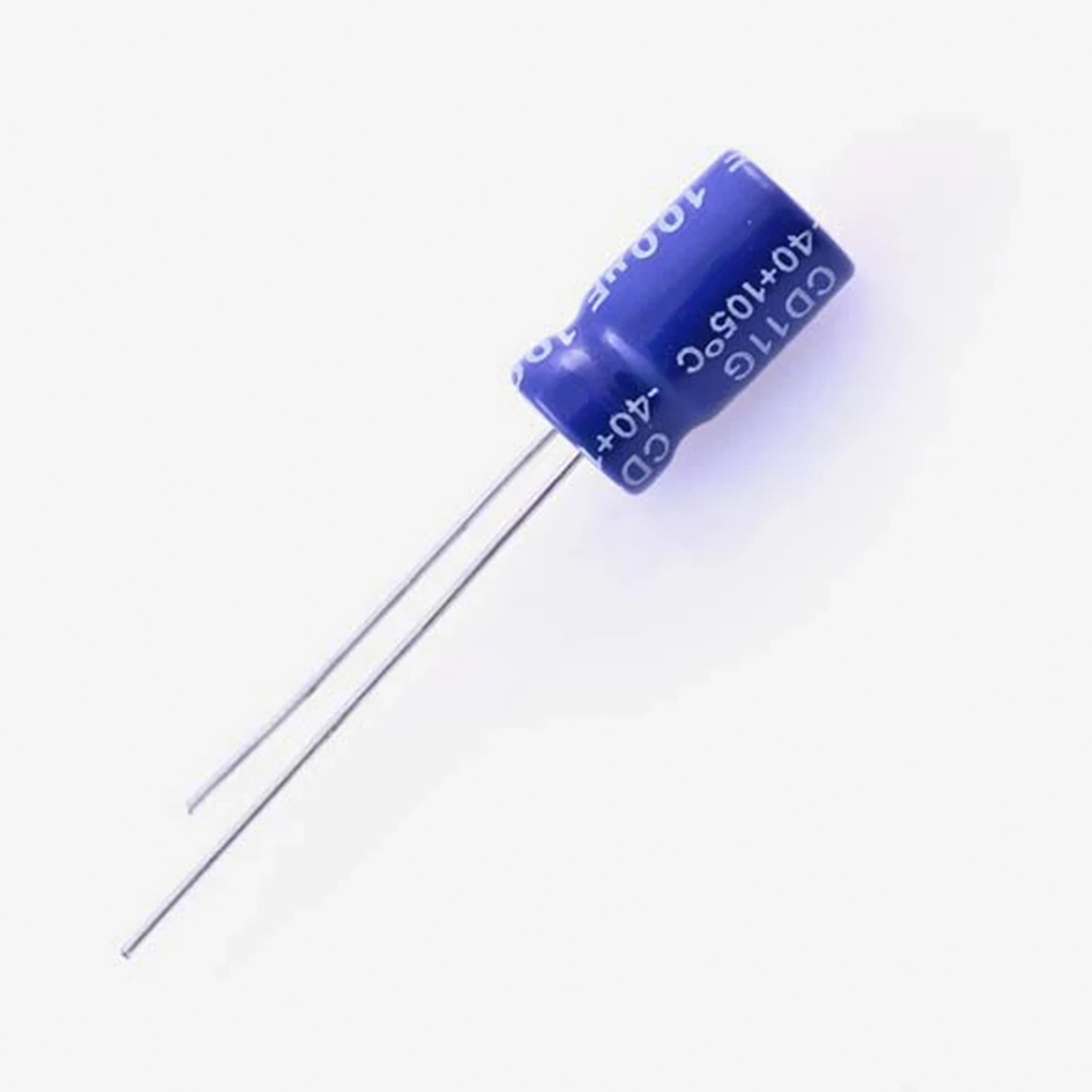 Project - 100uF 25V Radial Electrolytic Capacitor_2 Project - 100uF 25V Radial Electrolytic Capacitor
