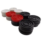 PVC Plastic Carrom Coins – 24 Pcs Set