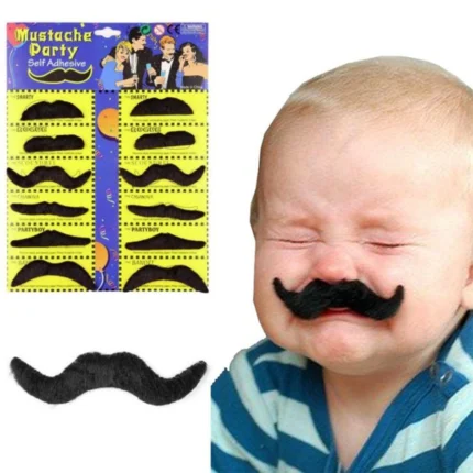 Self-Adhesive Fake Mustache Party Set