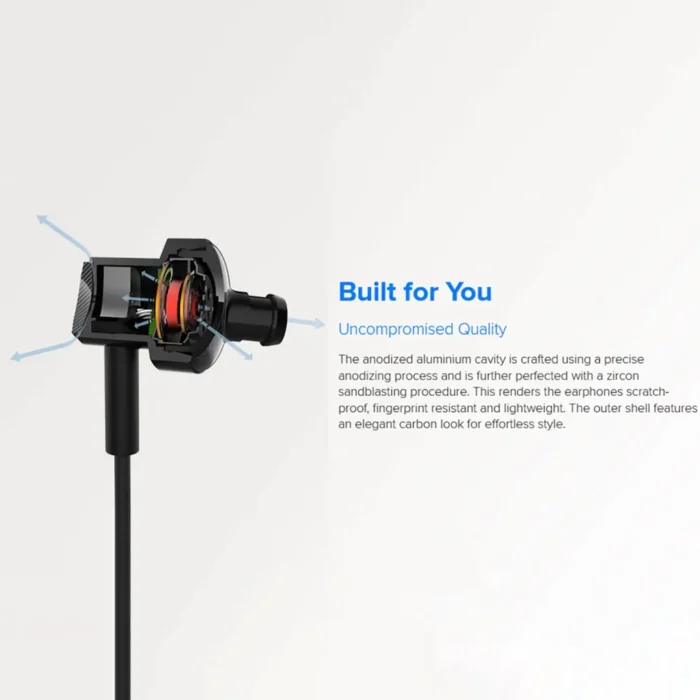 Dual Driver Earphones with Mic – High Bass Sound, Noise Isolation, Compatible with Xiaomi, Redmi, Mi & All Android Smartphones - Image 4