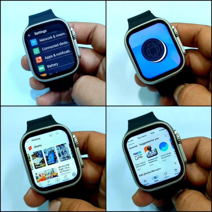 S8 Ultra 5G Android Smartwatch – 4GB RAM 64GB Storage, 4G LTE Calling, GPS, Fitness Tracking, Full Touch Display – Powerful Wearable for Android & iOS - Image 3