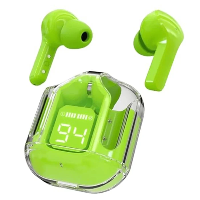 Ultrapods In-Ear Wireless Earbuds – Ultrapods Max Bluetooth Earphones with Charging Case, LED Digital Display, Mic, Compatible with iPhone, Android & Bluetooth Devices (Color as per availability) - Image 1