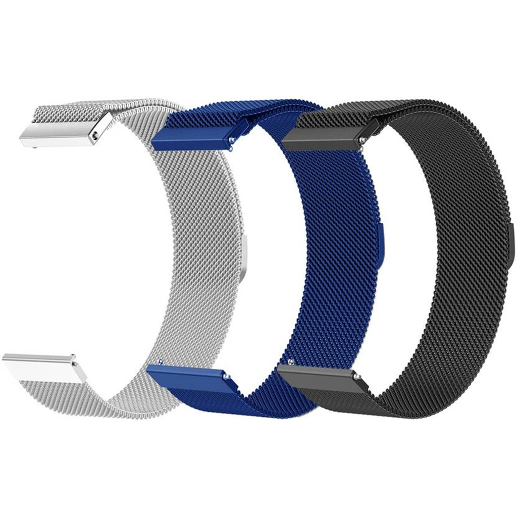 Magnetic Loop Watch Strap – Adjustable Stainless Steel Mesh Band for Smartwatches and Traditional Watches, Comfortable and Secure Fit Novelty