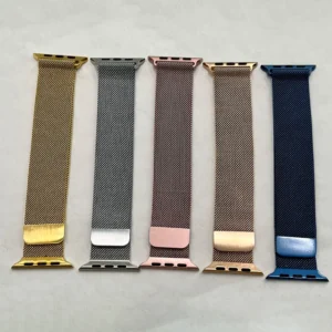 Metal Magnetic Watch Strap 42/49mm – Premium Stainless Steel Mesh Band with Secure Magnetic Closure for Smartwatches Novelty
