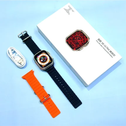 S8 Ultra 5G Android Smartwatch – 4GB RAM 64GB Storage, 4G LTE Calling, GPS, Fitness Tracking, Full Touch Display – Powerful Wearable for Android & iOS All Accessories