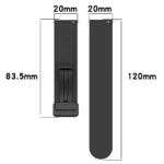 Silicone Watch Strap with Magnetic Folding Clasp – Soft, Adjustable Loop Band for Smartwatches and Traditional Watches Novelty