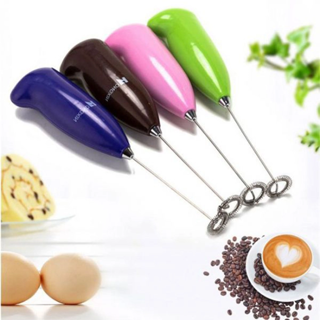 Stainless Steel Mini Hand Blender – Electric Milk Frother, Egg Beater & Mixer (Multicolor) Home & Kitchen