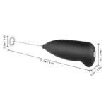 Stainless Steel Mini Hand Blender – Electric Milk Frother, Egg Beater & Mixer (Multicolor) Home & Kitchen