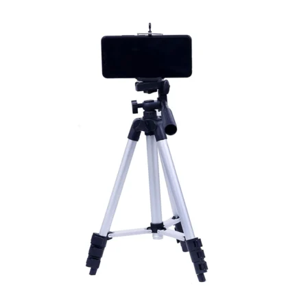 Tripod 3110 Portable Aluminium Lightweight Camera Stand – 3D Head, Flexible Mount, Adjustable Height for Mobile Phones, DSLR & Video Cameras All Accessories