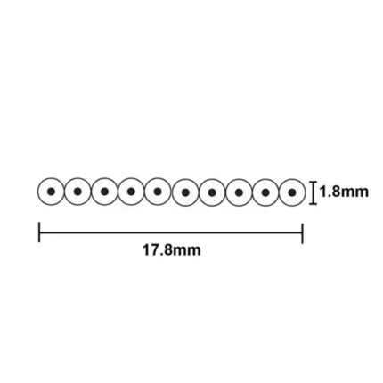 10 Core Multi-Colored Ribbon Cable Wire – 1 Meter Flat Cable (1.8mm Dia) for DIY Electronics, Arduino, Raspberry Pi, Prototyping & Embedded Projects Electronics Project