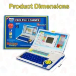 1101 English Learner Educational Laptop for Kids – 20 Learning & Fun Activities | Interactive Toy with Display & Sound - Image 2