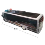 Bump and Go Action Police Bus Toy with 3D Flashing Lights & Musical Sound | Battery Operated Kids Toy Vehicle Action & RC Toys