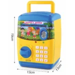 Electronic Piggy Bank ATM for Kids – Password Protected Mini Money Safe Box with Coin Slot, Note Insertion and Secret Lock Toy - Image 2