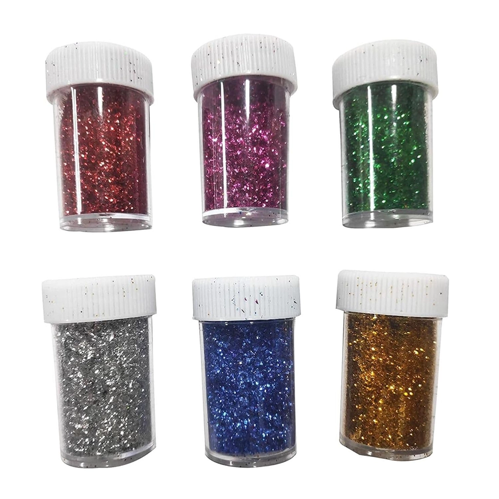 Glitter Sparkle Powder – 15g Multicolor Glitter Dust for Resin Art, Nail Art, DIY Crafts & Decoration | Shimmer Pigment for Slime, Cards, Ornaments and More Art and Craft