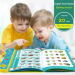 Intelligence Study English Learning Book for Kids with Sound & Music – Educational Preschool Study Book for Letters, Words and Reading Book