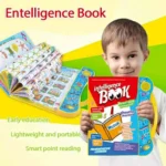 Intelligence Study English Learning Book for Kids with Sound & Music – Educational Preschool Study Book for Letters, Words and Reading Book