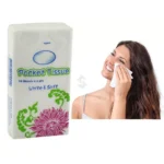 Pocket Tissue Paper Hanky – White, Soft & Disposable Facial Tissue for Travel, Men & Women | Skin-Friendly & Compact Health & Personal Care