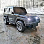 Remote Control Gaddi Thar Toy Car with LED Lights & Music – USB Rechargeable Off-Road Vehicle for Kids, RC Jeep with Stylish Design By Age Group