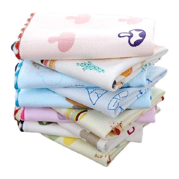 Women’s Cotton Hanky & Rumal Set – Soft, Skin-Friendly, Reusable Handkerchiefs for Face & Daily Use | Elegant Floral & Pastel Designs | Washable & Eco-Friendly (Multicolor) - Image 1