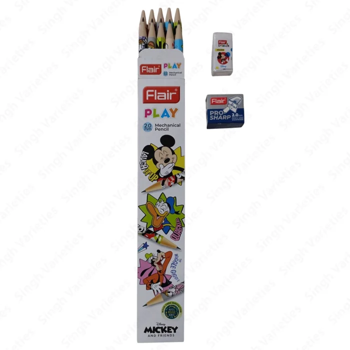 Flair Mickey & Friends Play 2.0mm Mechanical Pen Pencil | Precision & Comfort for Smooth Writing & Drawing - Image 1