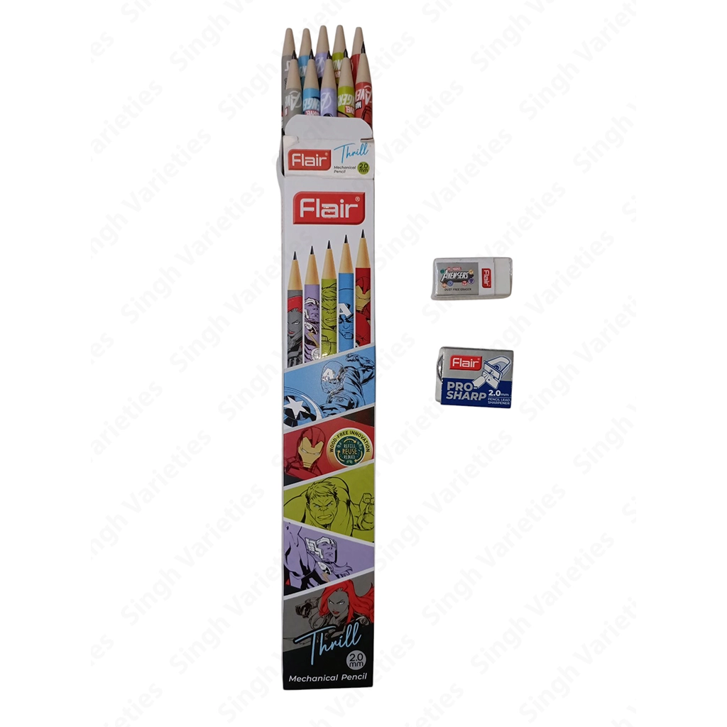 Flair Thrill 2.0mm Mechanical Pen Pencil | Precision & Comfort for Smooth Writing & Drawing Stationery