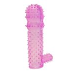 Crystal Washable and Reusable Silicone Extra Dotted Condom – Stretchable, Soft & Skin-Friendly (Pack of 1)