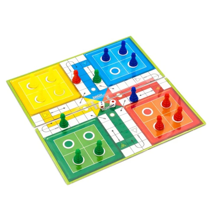 Ratnas Little 2 in 1 Classic Strategy Game – Chess and Ludo for Kids and Family Fun - Image 3