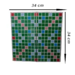 Ajanta Green Crossword Game – Educational Word-Building Board Game for Kids & Families Board & Card Games