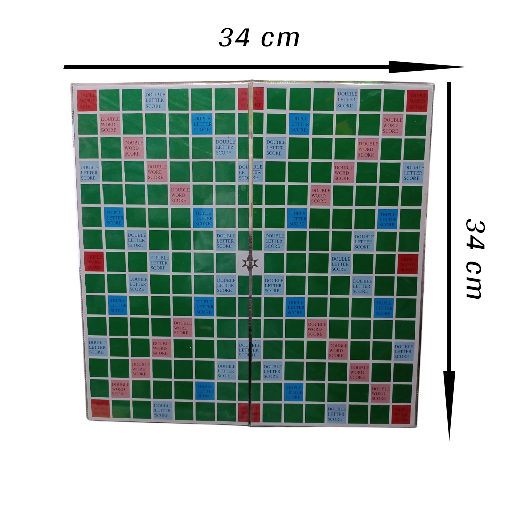 Ajanta Green Crossword Game – Educational Word-Building Board Game for Kids & Families Board & Card Games