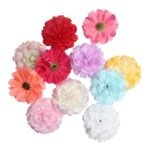 Artificial Silk Chrysanthemum Flower Head – Realistic Floral Decoration for DIY Crafts, Bouquets and Home Decor Art and Craft
