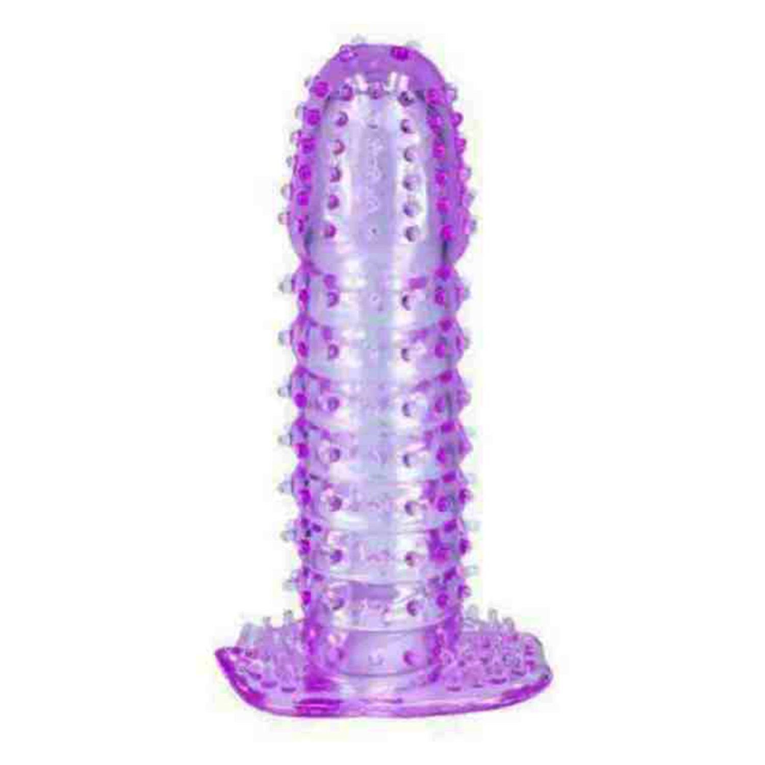 Crystal Washable and Reusable Silicone Extra Dotted Condom – Stretchable, Soft & Skin-Friendly (Pack of 1) Health & Personal Care