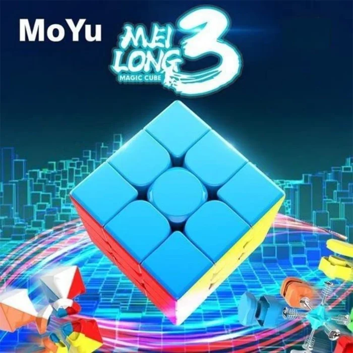 MoYu MeiLong 3x3x3 Super Speed Cube – Stickerless Magic Puzzle Toy | Smooth Turning Ultra-Fast Brainteaser Cube for Kids & Adults - Image 6