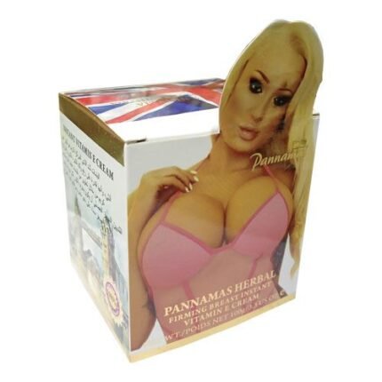 Pannamas Herbal Breast Firming Cream – 100g | Natural Breast Tightening & Toning Formula Health & Personal Care