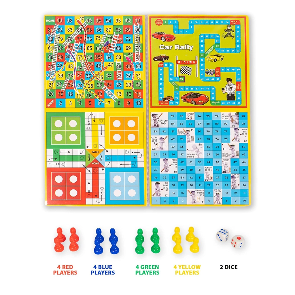 Ratnas Business Game Junior Coin_4 Ratnas 5 in 1 Original Business Junior Board Game with Plastic Coins – Fun Learning Game Set for Kids, Party & Family Play (Model 1231) - Image 4