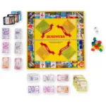 Ratnas 5 in 1 Original Business Junior Board Game with Plastic Coins – Fun Learning Game Set for Kids, Party & Family Play (Model 1231) Board & Card Games