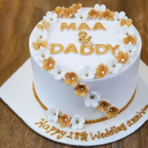 Delicious Fresh Cream Cake – Wedding Anniversary Cake