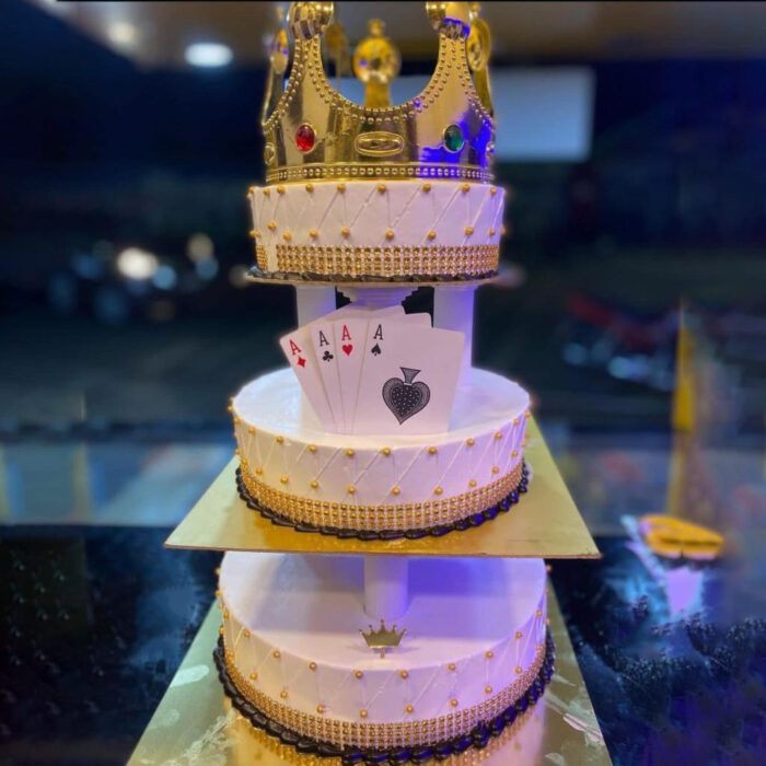 Delicious Fresh Cream Cake – King Cake - Image 1